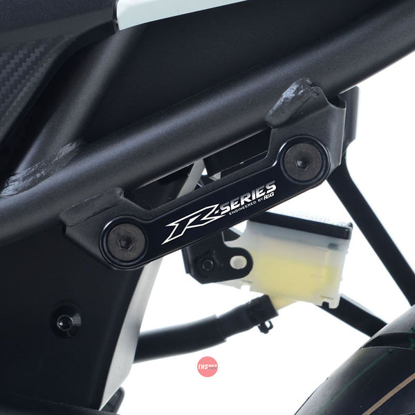 R&G Racing Rear Footrest Plate left side Honda CBR500R 16 Black