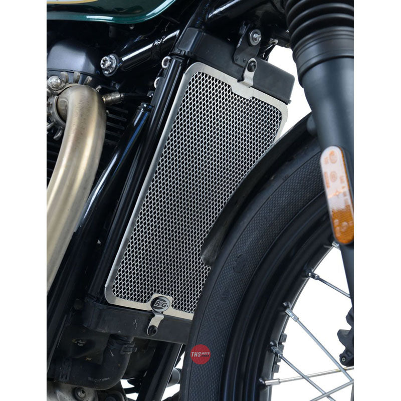 R&G Racing Radiator Guard Bonneville Bobber 17- Black