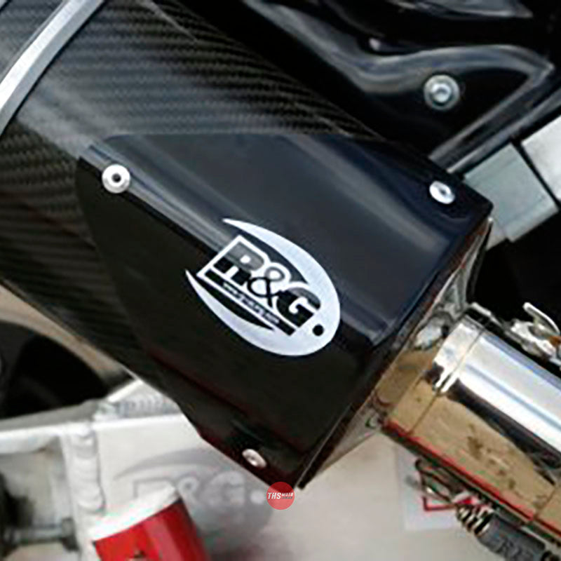 R&G Tri Oval Exhaust Protector EP0007BK1