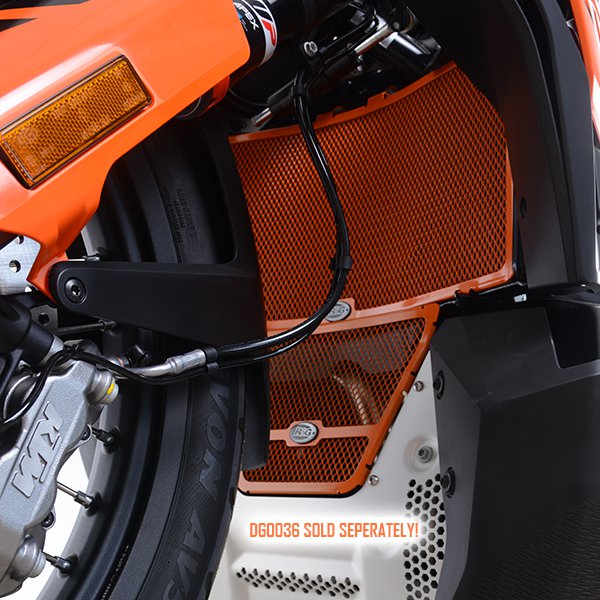 R&G Racing Radiator Guard KTM 790 Adventure 19- Black