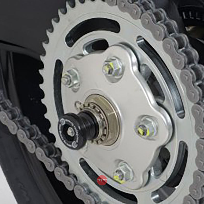 R&G Spindle Sliders Ducati Hypermotard/Hyperstrada 821/939 & Hypermotard 9 Black