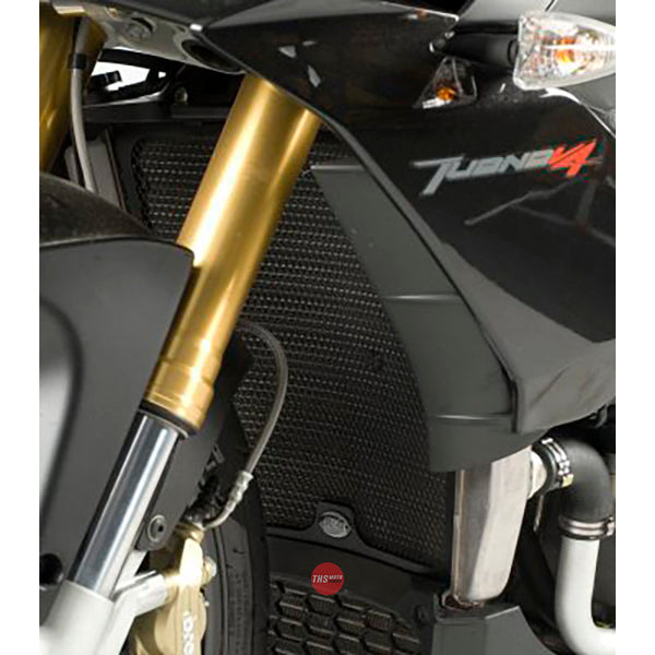 R&G Radiator Guards Aprilia V4 Tuono 11-14 Black