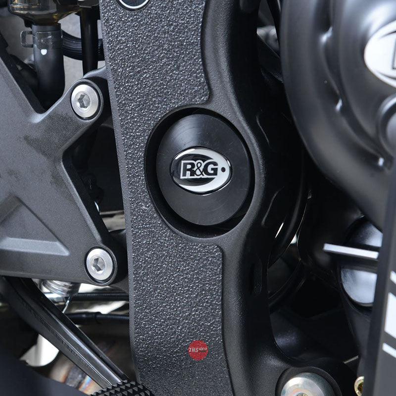 R&G Racing Frame Plug LHS Kawa ZX-10R Black