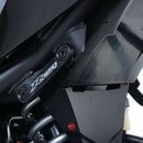 R&G Racing Rear Footrest Plate left side Yamaha YZF-R25 Black