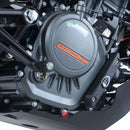 R&G Racing Engine Case Slider RHS KTM 125 Duke 17- Black