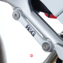 R&G Racing Rear Footrest Plate pair MV Agusta F4 10 Silver