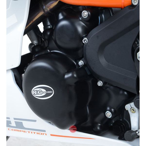 R&G Engine Case Cover Kit KTM 390 DUKE 16-, KTM 250 Duke 17- and KTM RC3 Black