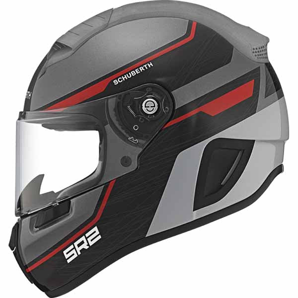SCHUBERTH SR2 (in Lightning Red colourway) - never give up. It's all about performance