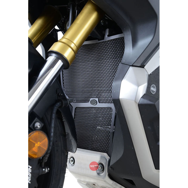 R&G Racing Radiator & Downpipe Guard blac one piece Honda X-ADV Black