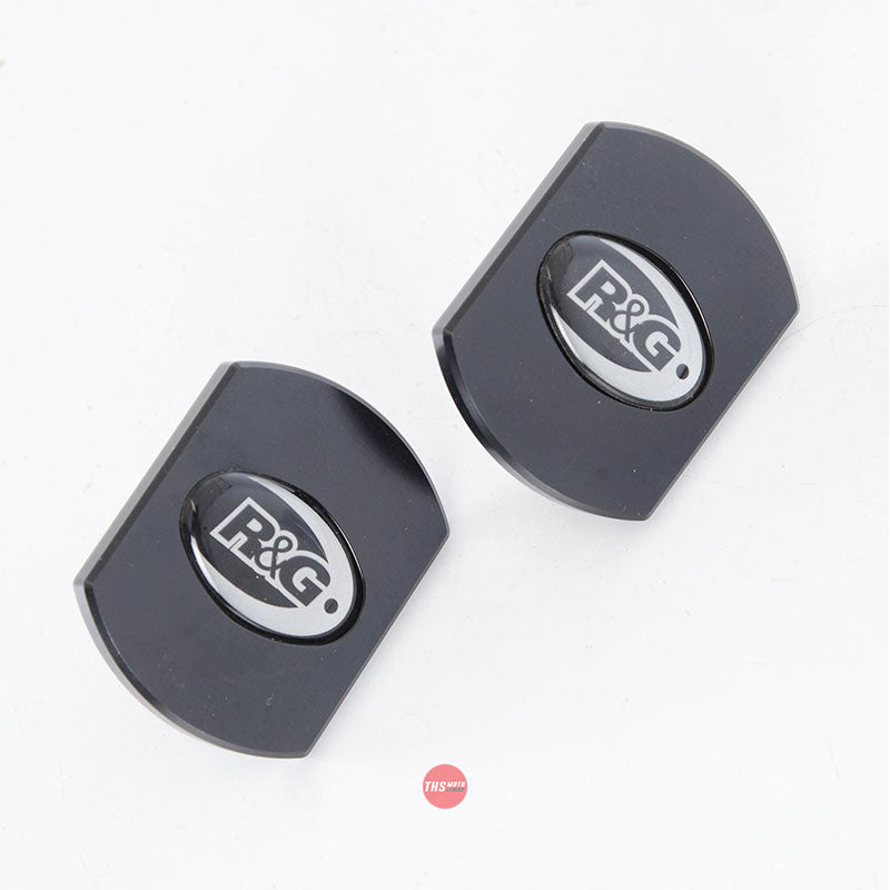 R&G Racing Frame Plug (RHS/LHS) Aprilia Shiver 900 17- Black