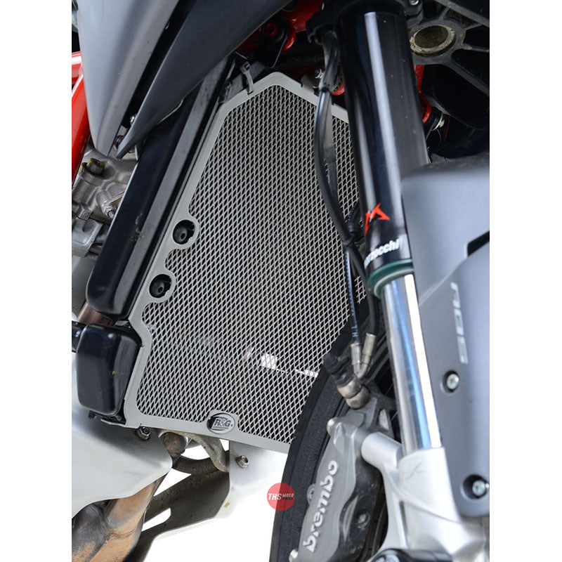 R&G Radiator and Oil Cooler Guard MV Agusta Rivale/Stradale/Turismo Veloce Black