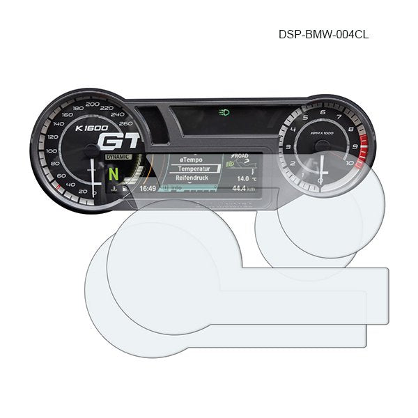 R&G Racing Dash Screen Protector Kit BMW K1600 Clear