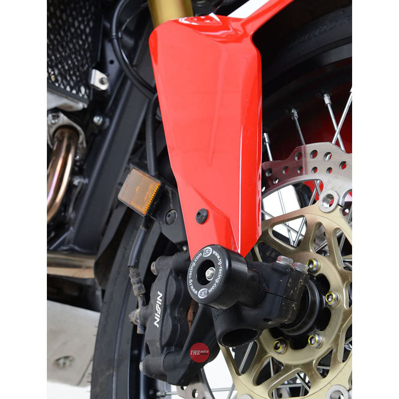 R&G Fork Protectors the Honda Africa Twin 16-, CRF1100L Africa Twin Adven Black