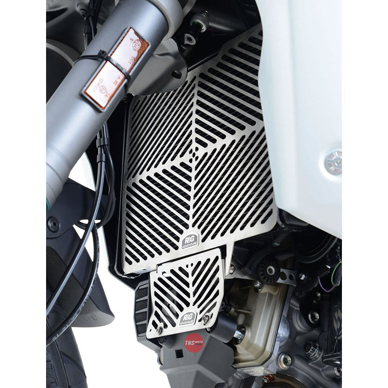 R&G Stainless Steel Radiator Guard the Ducati Multistrada 1200/S 15- Stainless