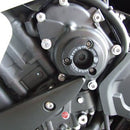 R&G Racing Engine Case Slider LHS Yamaha Black ECS0032BK