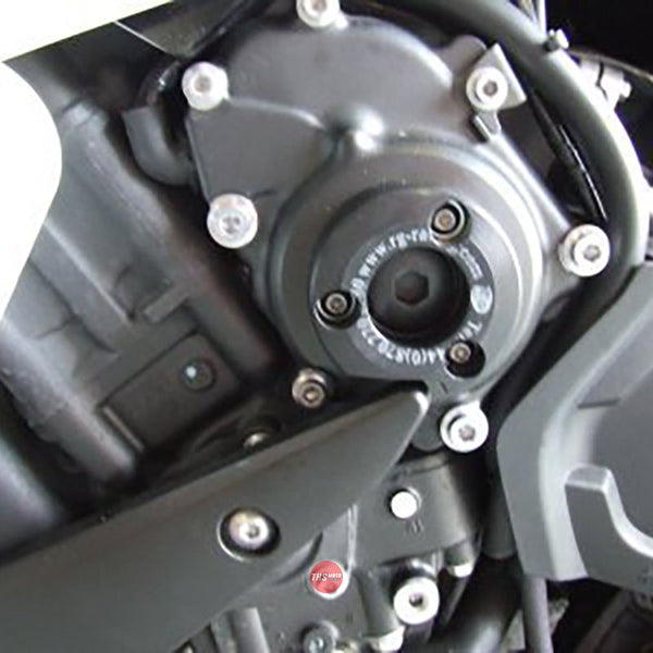 R&G Racing Engine Case Slider LHS Yamaha Black ECS0032BK