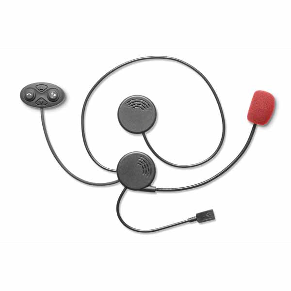 Interphone Start has simplified installation thanks to the adhesive for fastening to helmets, boom microphone and without any connector between control unit, microphone and headsets - BA-BTSTART