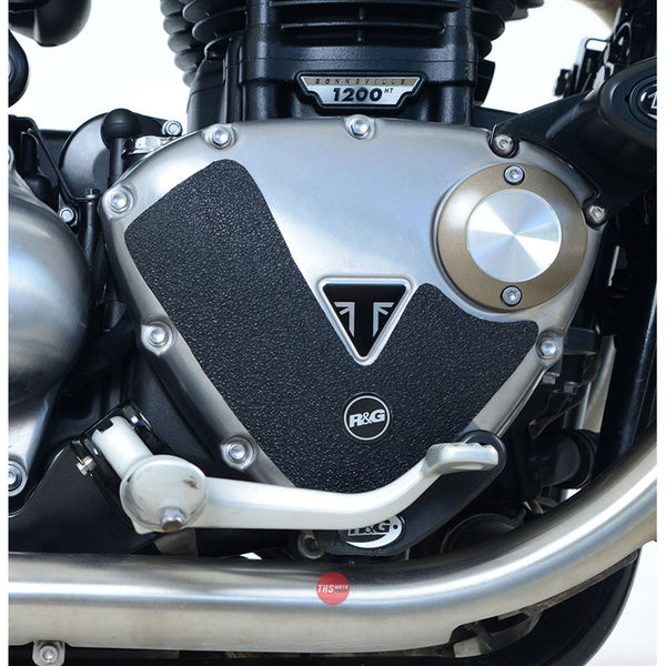 R&G Racing Triumph Bonneville Bobber 17 Boot Guard 2-Piece kit