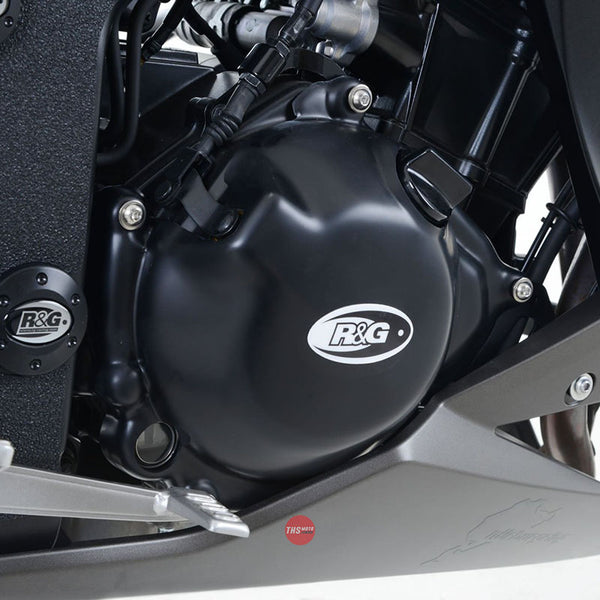 R&G Engine Case Covers Kawasaki Ninja 250 & Ninja 300, Z250 13-18. Black