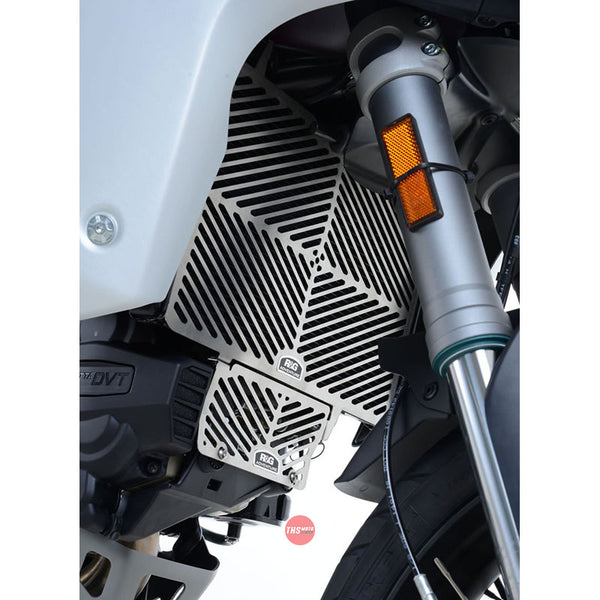 R&G Stainless Steel Radiator Guard the Ducati Multistrada 1200/S 15- Stainless
