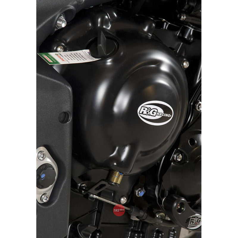 R&G Engine Case Cover Kit Triumph Street Triple 12 & Daytona 675 12 Black