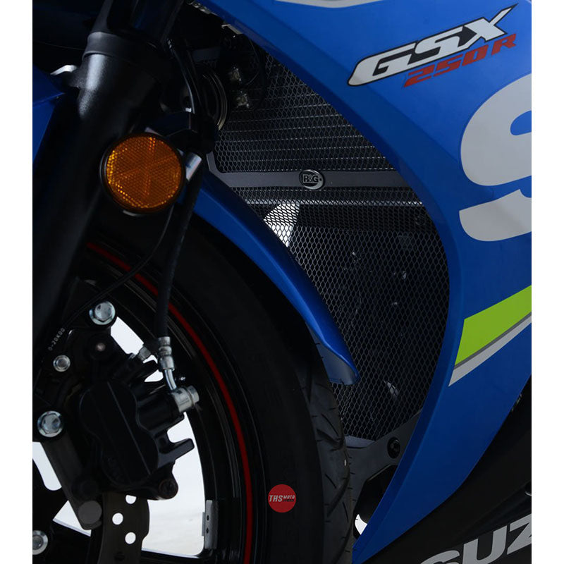 R&G Racing Radiator & Downpipe Guard dark blue Suzuki GSX250R 17-