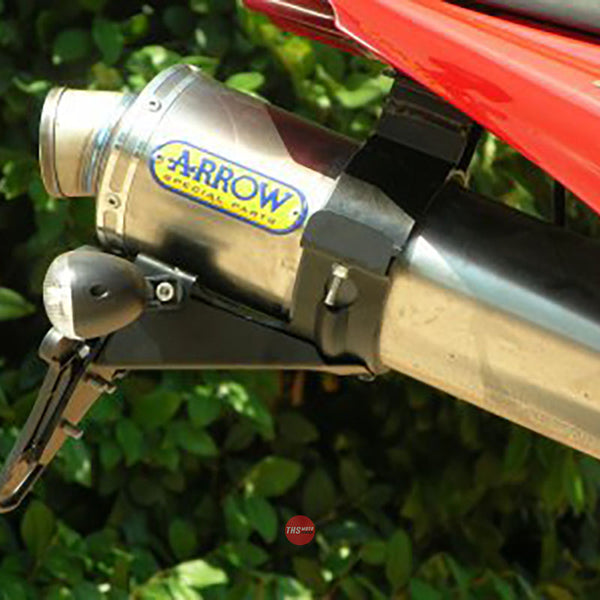 R&G Racing Tail Tidy Triumph For Round Exhausts Black