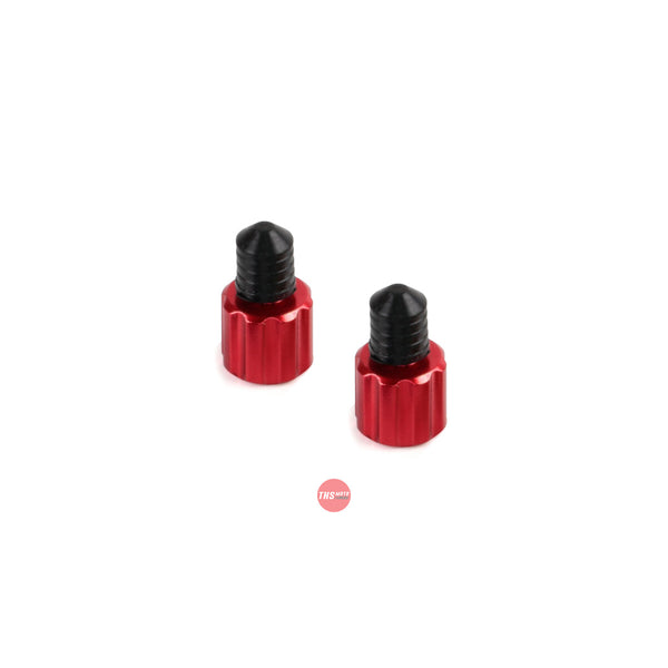 DRC Air Valve Cap Red W/Wrech D58-05-106