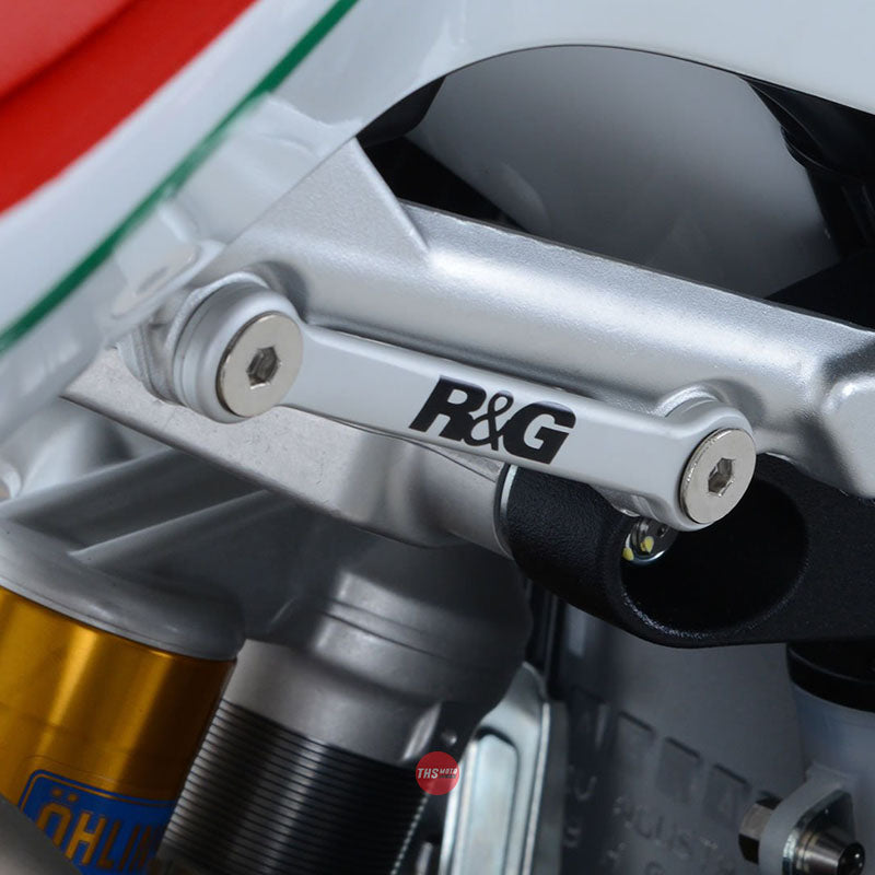 R&G Racing Rear Footrest Plate pair MV Agusta F4 10 Silver