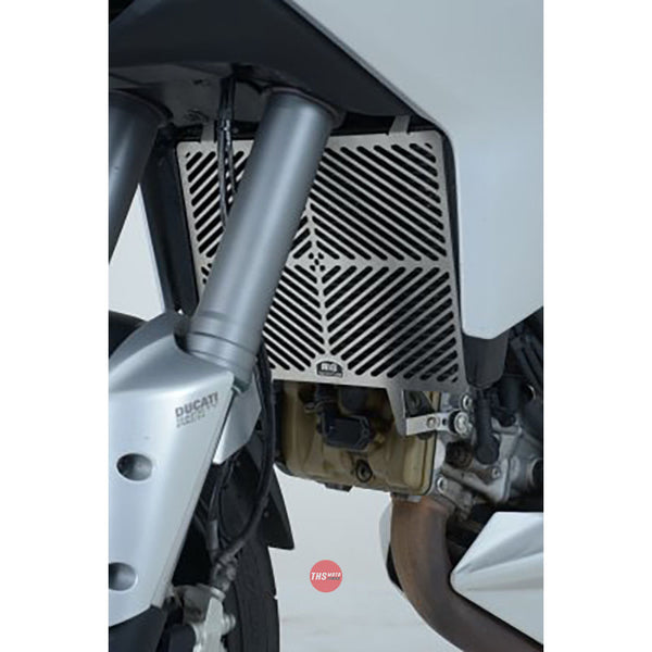R&G Stainless Steel Radiator Guard Ducati Multistrada 1200 2010-2014 Stainless