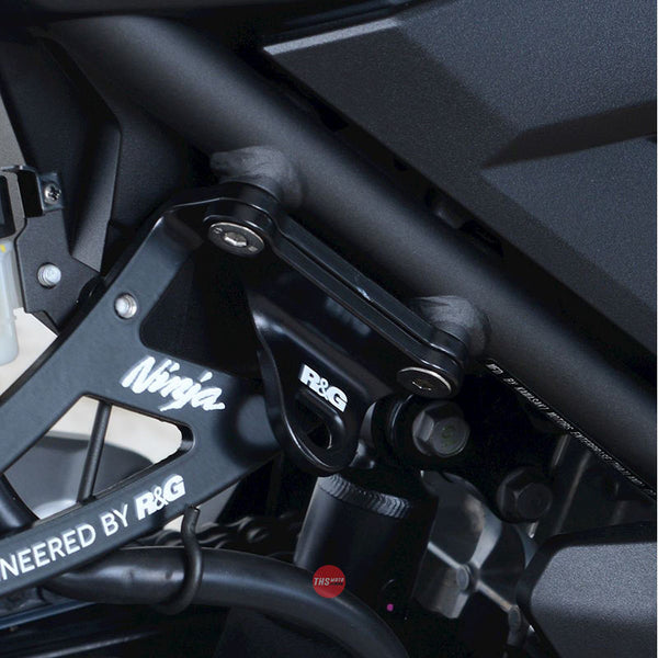 R&G Racing Tie-Down Hooks Kawasaki Ninja 400 Ninja 250 18- Black