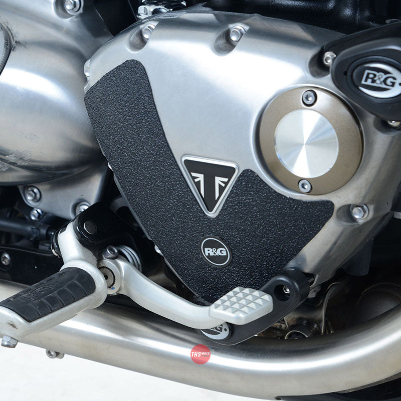 R&G Racing Triumph Bonneville Bobber 17 Boot Guard 2-Piece kit