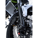 R&G Racing Fork protectors Kawasaki Z6 Black