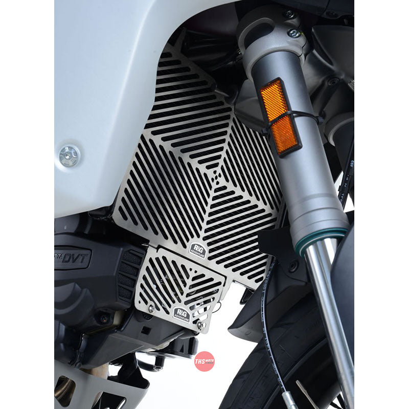 R&G Stainless Steel Radiator Guard the Ducati Multistrada 1200/S 15- Stainless