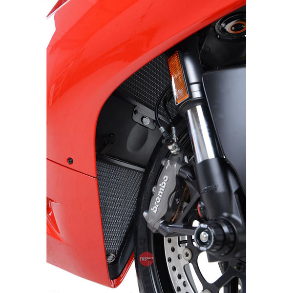 R&G Racing Radiator Guard Ducati 2 Piece Red