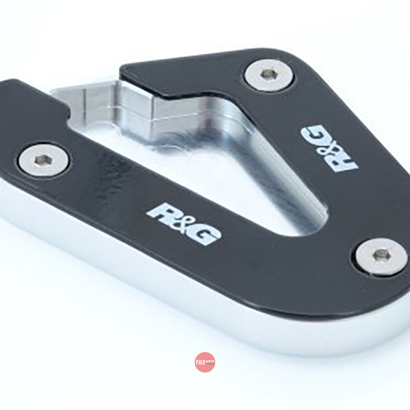 R&G Racing Kickstand Shoe Suzuki GSXR10 Silver