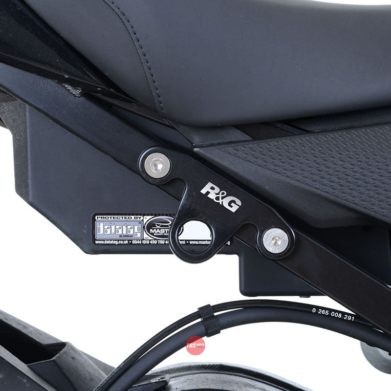 R&G Racing Tie-Down Hooks pair BMW S1000RR 2010- Black