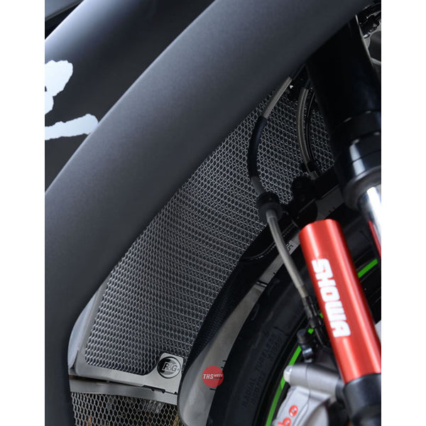 R&G Radiator Guards Kawasaki ZX10R 08- Titanium
