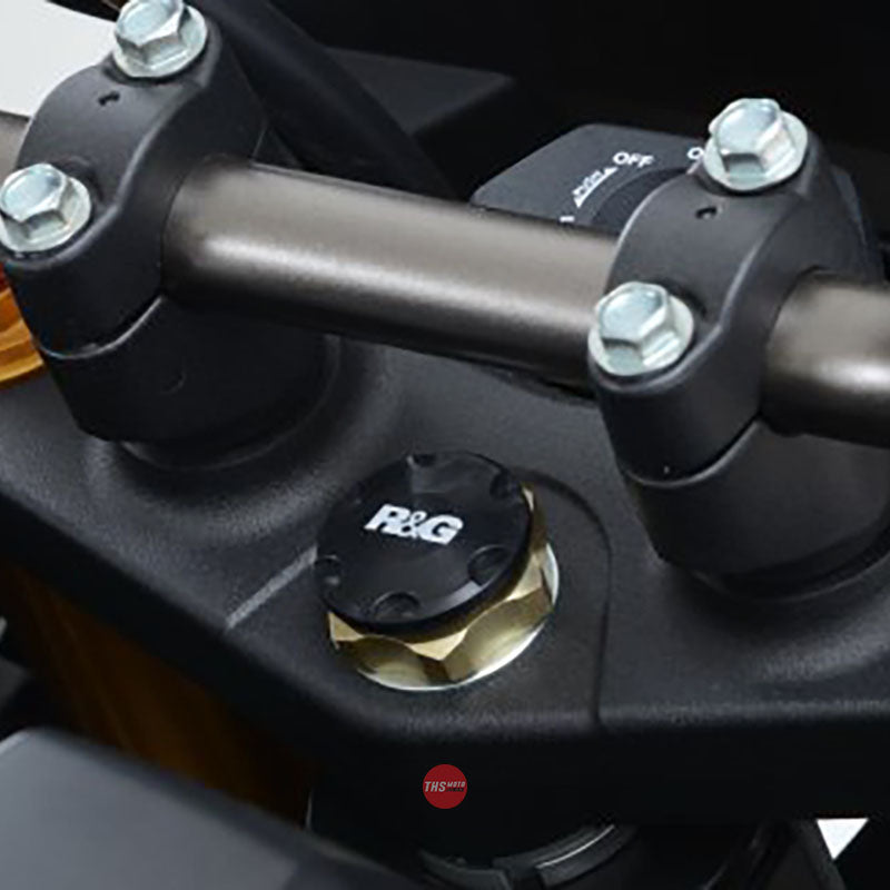 R&G Racing Top Yoke Cap Suzuki 1000 V-S Black