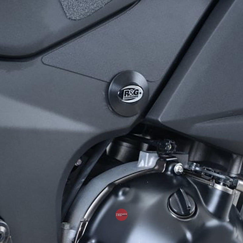 R&G Racing Frame Plug RHS Upper Kawasa Black