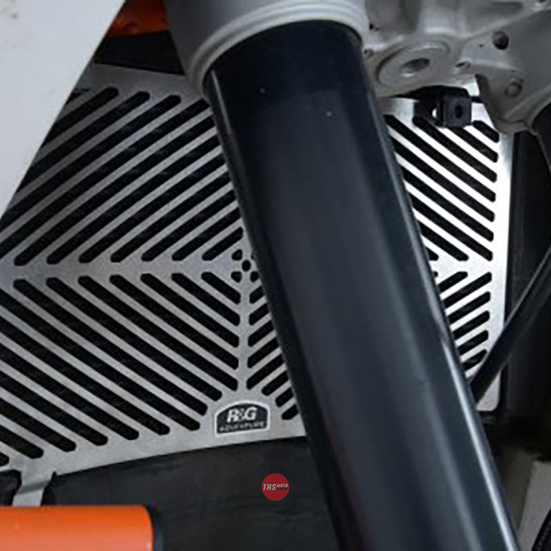 R&G Stainless Steel Radiator Guard KTM 990 Adventure 05- Stainless
