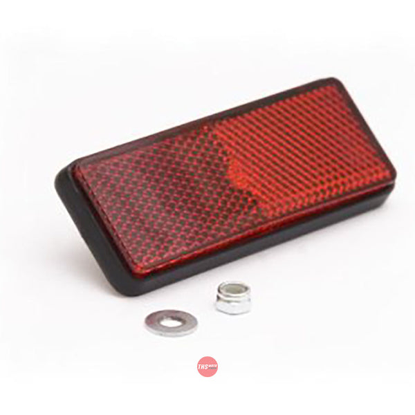 R&G Racing Rectangular Reflector (E-mark) 9 X 3.5cm