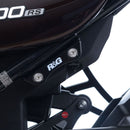 R&G Rear Foot Rest Blanking Plates Kawasaki Z900 17- and Z900RS 18- Black