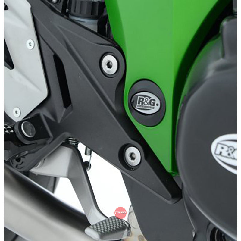 R&G Racing Frame Plug RHS Kawasaki Z800 Black