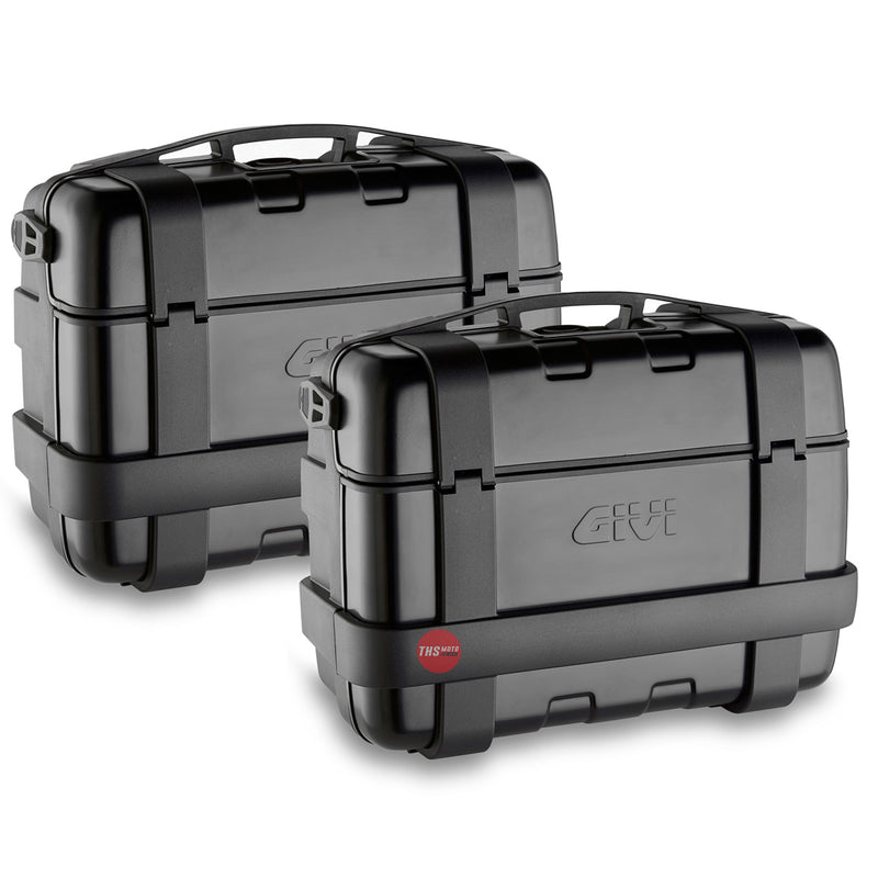 Givi Monokey Pannier Pair (pl/plr) 33LT TREKKER BLACK (3 KEYS)