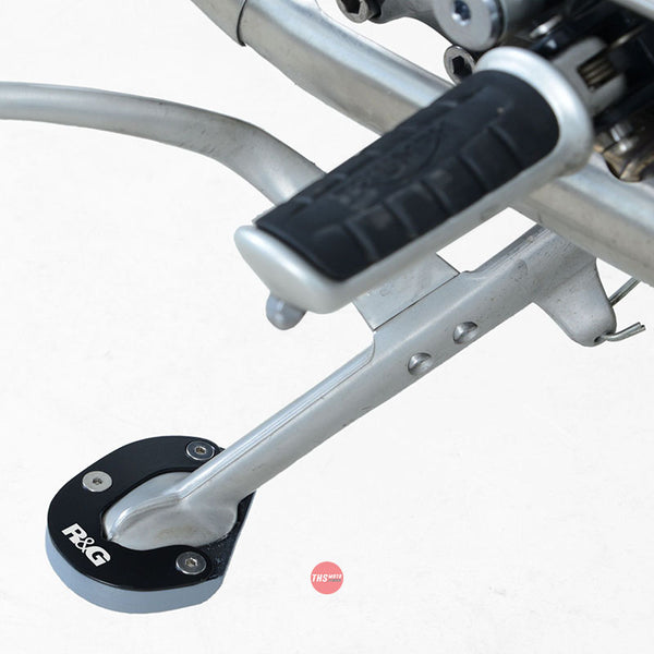 R&G Racing Kickstand Shoe Triumph Bonneville Bobber 17- Silver