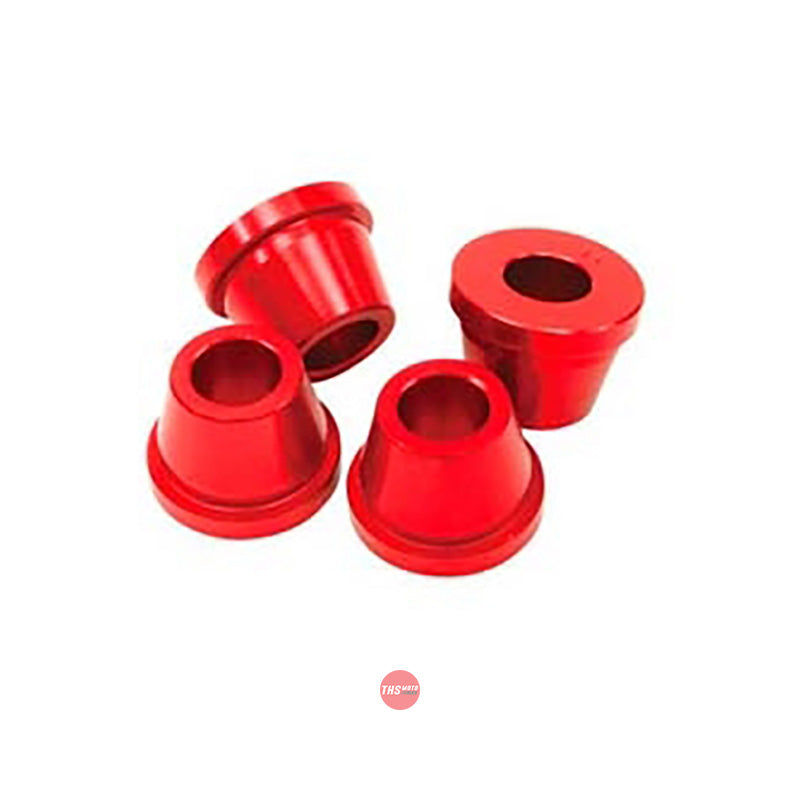 ZETA Rubber Killer Steering Fitting Red ZE37-0311