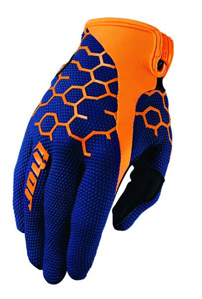 Thor Gloves S17 Draft L Navy Orange Large