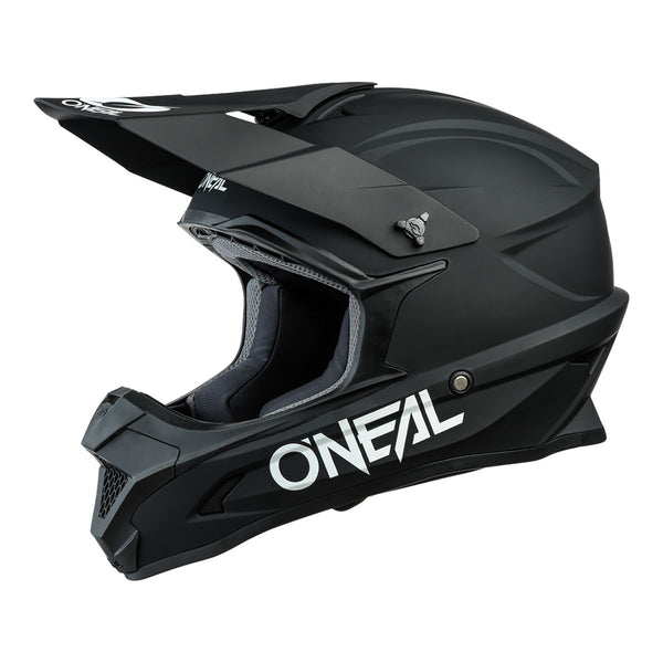 O'Neal 1SRS Solid Black Youth Medium 49 50cm Helmet