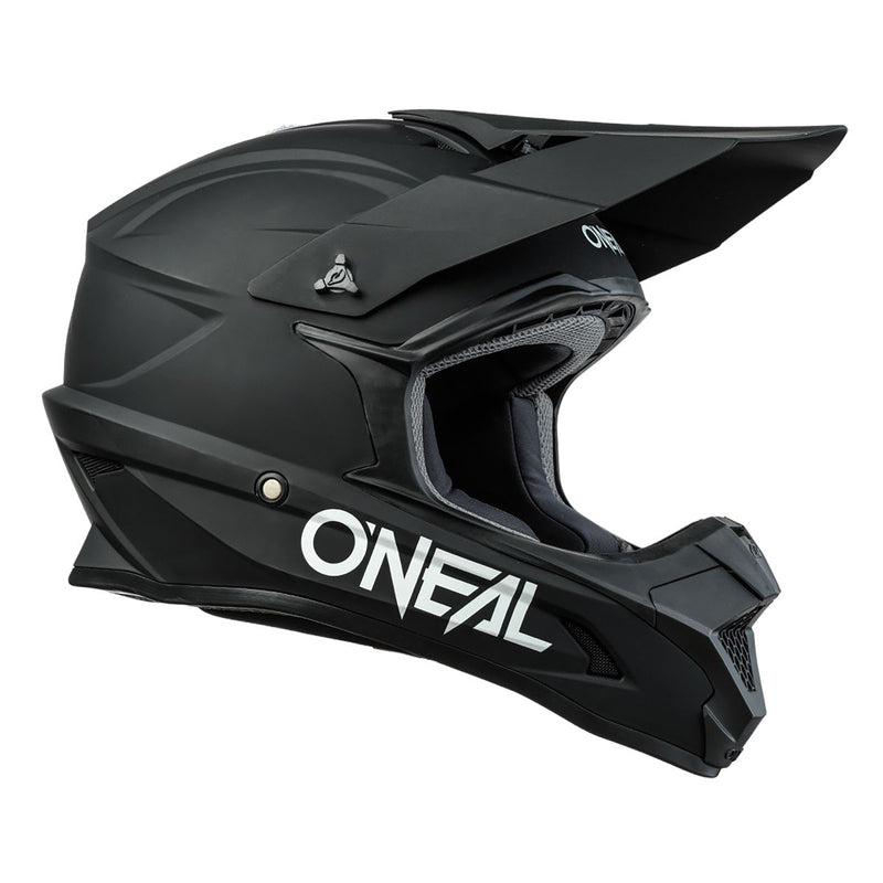 O'Neal 1SRS Solid Black Youth Extra Large 53 54cm Helmet